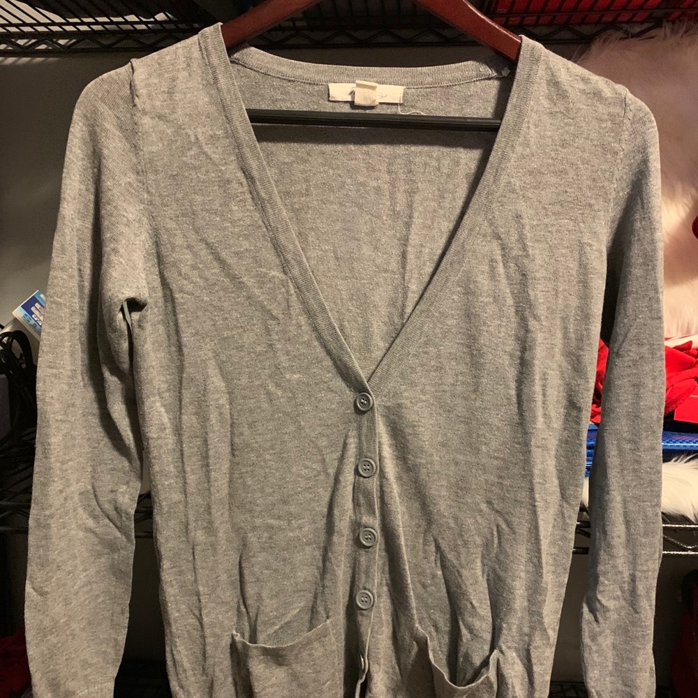 Forever 21 Grey Cardigan